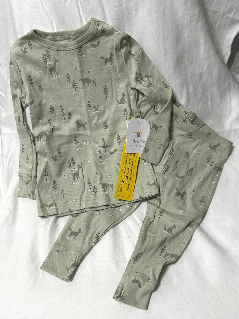12 Month Footed Sleepers and Pajamas Set 4 pieces! Like New